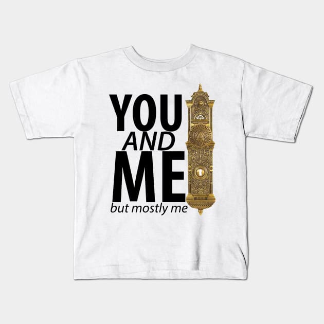 You And Me But Mostly Me- Book Of Mormon Kids T-Shirt by JacksonBourke